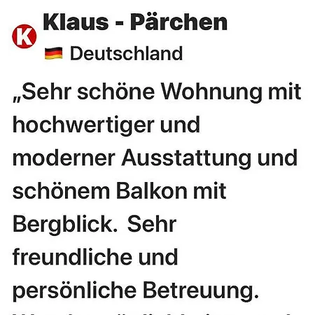 Apartment Klausbruecke